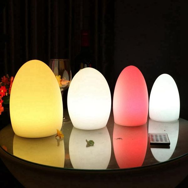 

outdoor bar table lamp ktv remote control colorful charging desk creative decorative egg camp furniture