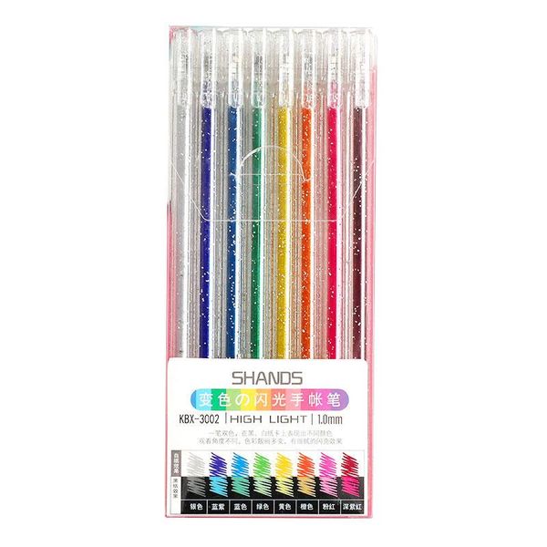 

gel pens colored pens, shiny metal students draw markers with