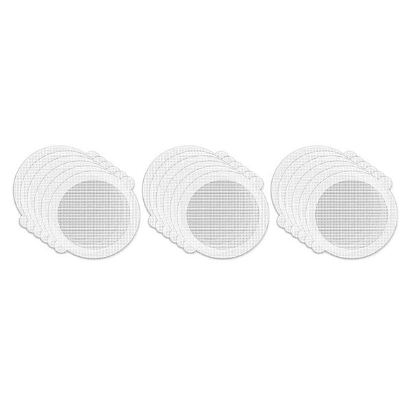 

wall stickers 30 pack disposable hair catcher shower drain mesh screen catchers