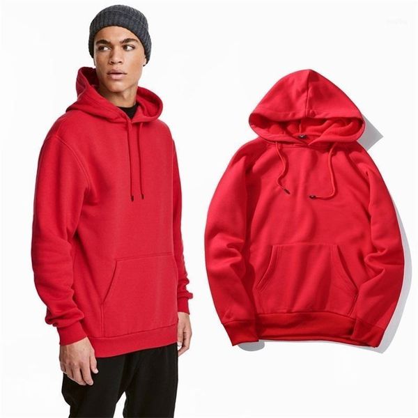 

casual men's hoodies autumn winter coat male solid color men hip hop street wear sweatshirts skateboard hooded1, Black