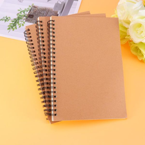 

pcs a5 portable mini coil book notebook diary stationery notepads, Purple;pink