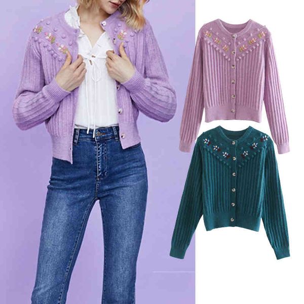 

women's two piece pants za autumn winter 3 color women printing knitting vest sweater o neck knitted single-breasted casual ha8i, White