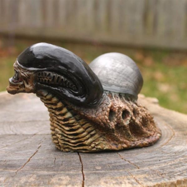 

novelty items alien snail statue figure statues model doll collection birthday gifts long garden home decoration scvd889
