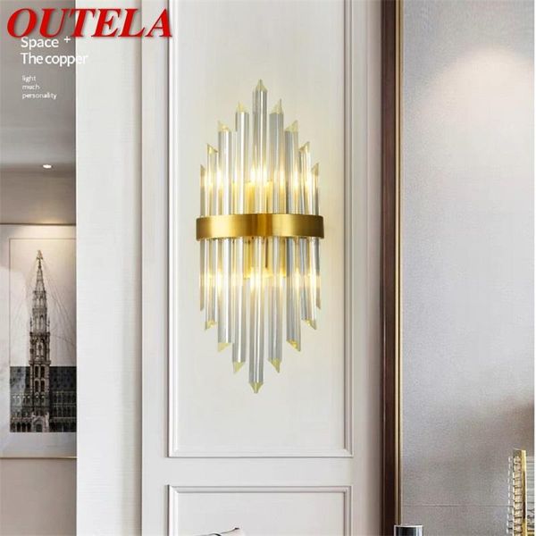 

wall lamps outela modern lamp led indoor sconces light fixtures decorative for home bedroom living room