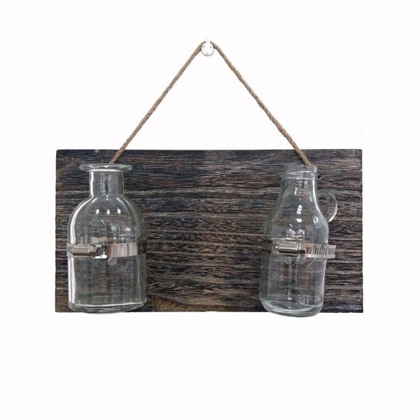

vases wall decor glass hanging vase bottle terrarium hydroponic container plant pot diy home garden hanged