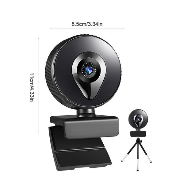 

webcams cpdd high definition webcam 1080p with tripod stand web camera built-in microphone computer for lapvideo calling