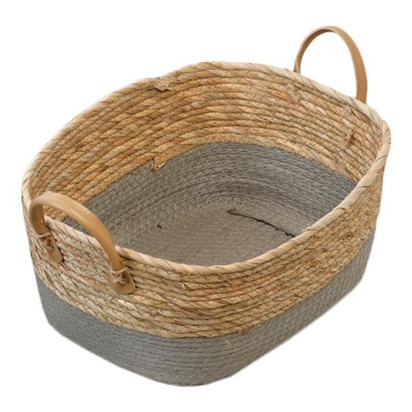 

storage baskets 1pc household wicker-woven basket dessert for home