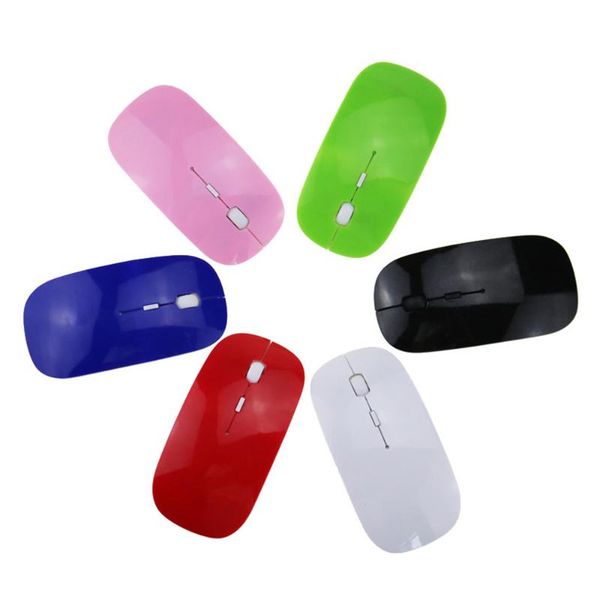 

wireless computer mouse 2.4g receiver super slim portable mini usb for pc lapmice