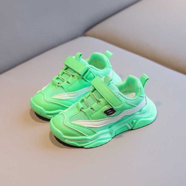 

children green yellow air mesh sneakers for toddler baby little girls boys breathable casual running sports shoes new 2021 shoe g1025, Black;red