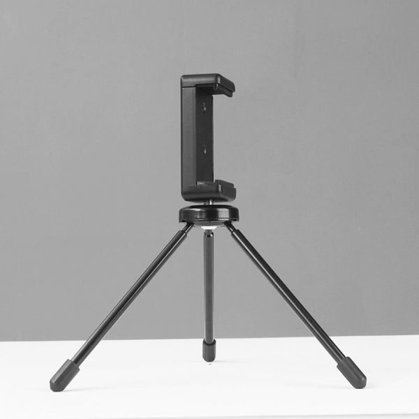 

portable deskmini tripod mobile for smartphone go pro 7 action camera to ring light phone universal 1/4 screw head cell mounts & holders