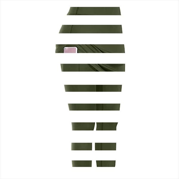 

pockets leggings with skirt, Black