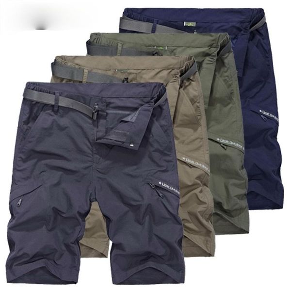 

men's shorts cargo men breathable quick dry short mens army green/khaki summer casual for man travel am385, White;black