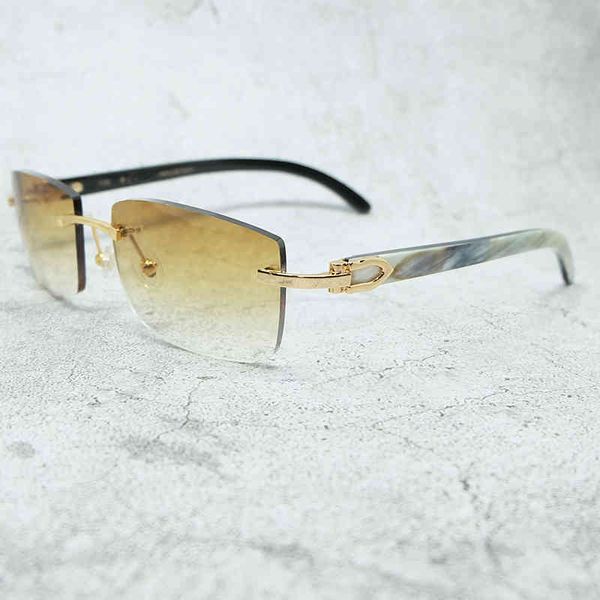 

2022 factory wholesale model men desinger shades for women fashion square glasses lentes sol mujer fill prescription sunglasses, White;black