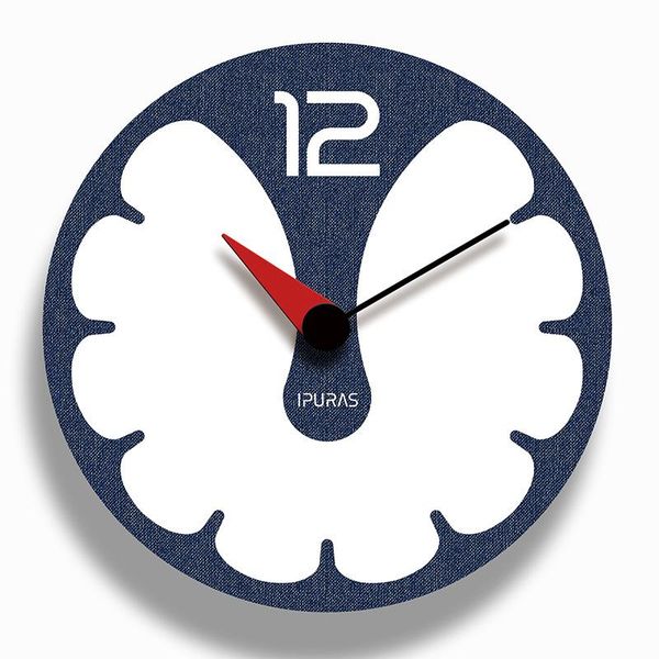 

wall clocks acrylic clock creative abstract painted mute suitable for living room office