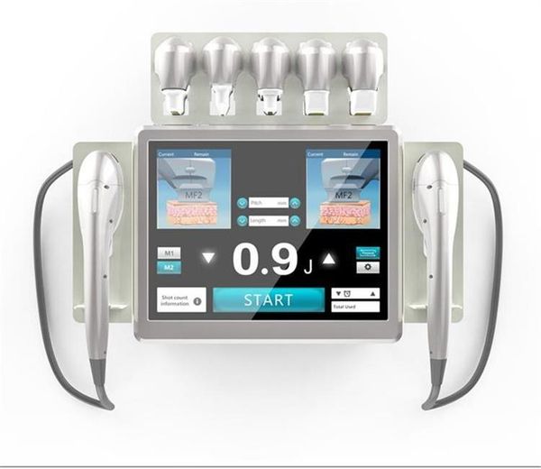 

2021 new arrival hifu 7d ultramage ultraformer face lift remove neck wrinkles machine eye 2mm cartridge fast delivery, Black;white