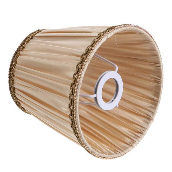 

pendant lamps 1pc lamp shade pleated lace lampshade fabric chimney home decoration