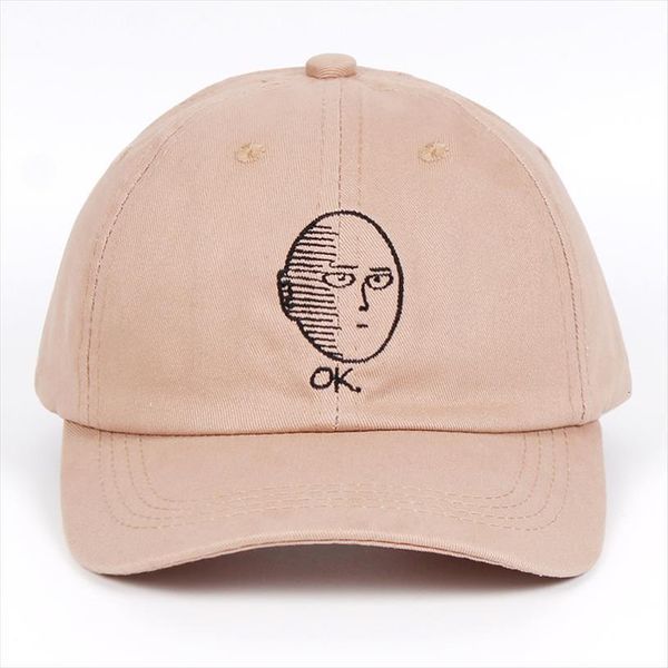 

baseball cap one punch man dad hat men solid adjustable cotton gorras casual leisure bone snapback hats, Blue;gray