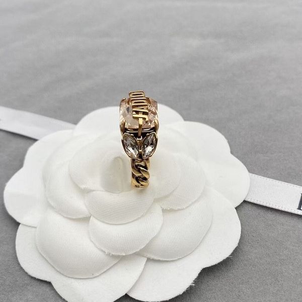 

70% off luxury jewelry home dijia 2021 new fashion square letter open net red wind sweet beauty ring, Silver