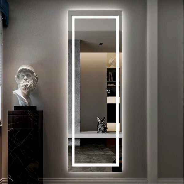 

mirrors led mirror simple smart touch screen with dimming bathroom