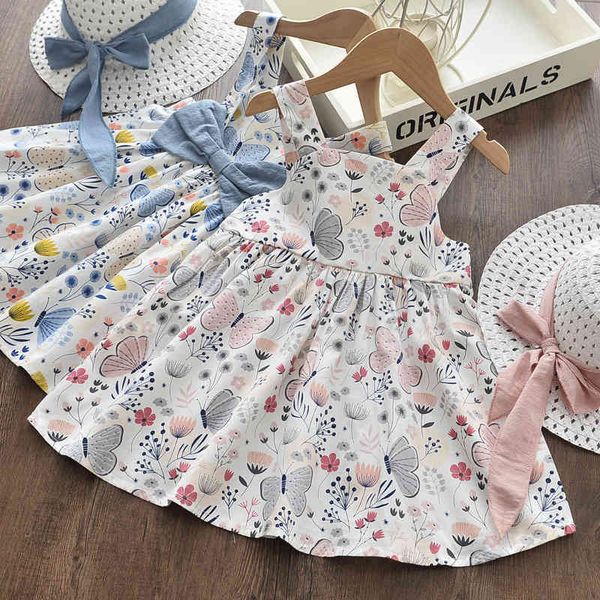 

bear leader baby princess dress, new flower dress, summer, 2021, Red;yellow