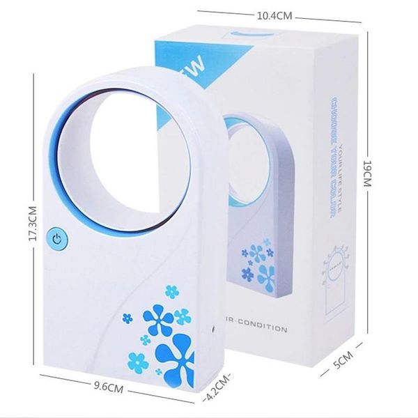 

electric fans mini silent student/officehousehold deskfan usb powered small portable leafless usb/battery dual use