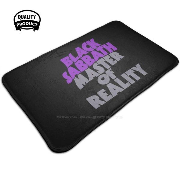 

carpets master black of reality soft foot pad room goods rug carpet music metal heavy satan sabbath hair 1970s
