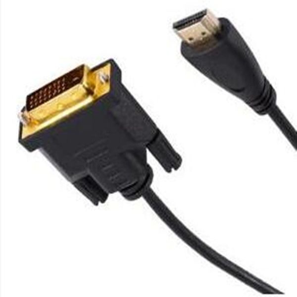 

audio cables & connectors dvi to adapter converter 24+1 male for hdtv lcd pc computer dvd projector tv box