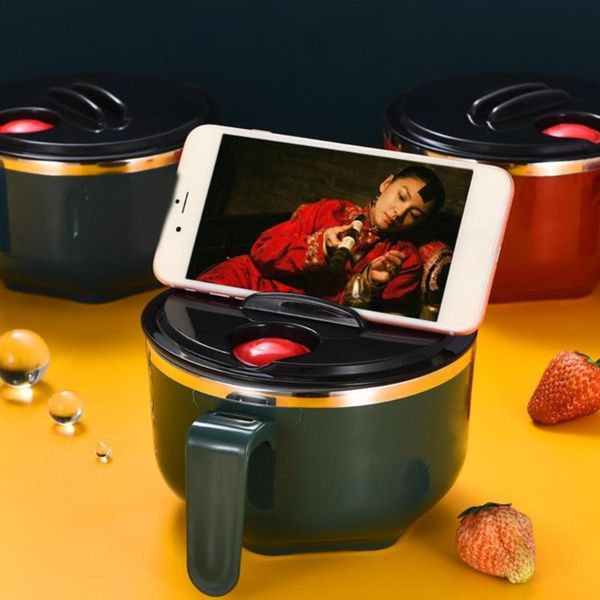 

bowls eco-friendly instant noodle container bowl heat resistant rice 3 colors 1000ml/1300ml bpa soup liquid