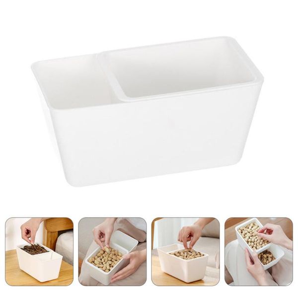 

storage bottles & jars double-layer snack box dried fruit deskcandy case sundries