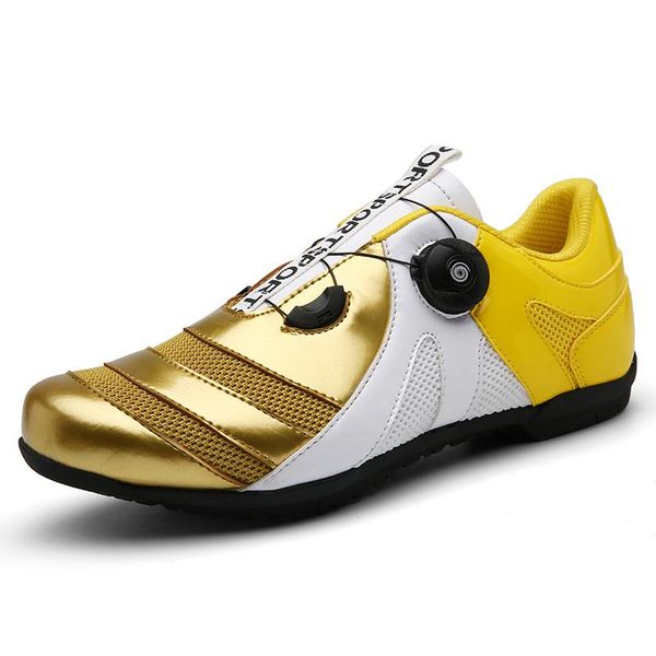 

cycling shoes road sneaker outdoor professional sneakers bicycle non-slip no-lock male bike footwear, Black