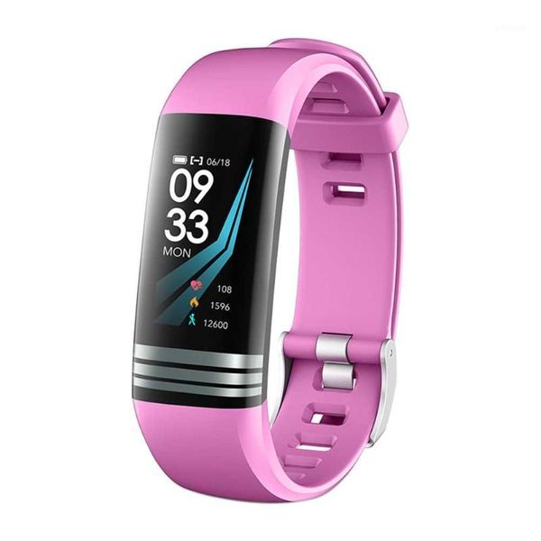 

smart wristbands men women calories fitness tracker waterproof ip67 heart rate wristband bracelet teens satch alarm clock 4.01