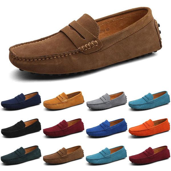 

men black casual green casual shoes loafers outdoor flat slip on fashion mens trainers sneakers size 40-45 color32764 fashi s254 s