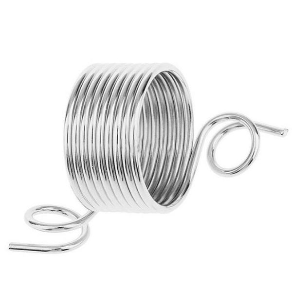 

sewing notions & tools 1pc finger wear thimble yarn spring guides ring type knitting crochet weaving crafts accessories, Black