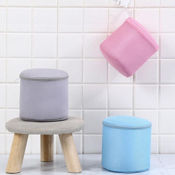 

3pcs underwear laundry bag anti-deformation mesh thickened bra wash bags