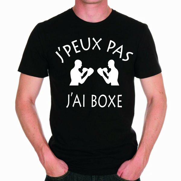 

mens t-shirt i cannot i boxing, White;black