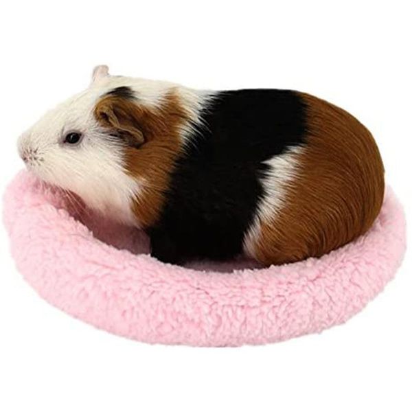 

pet bed hamster round velvet warm sleep mat pad guinea pig for hamster/hedgehog/squirrel/rats and other small animals animal supplies