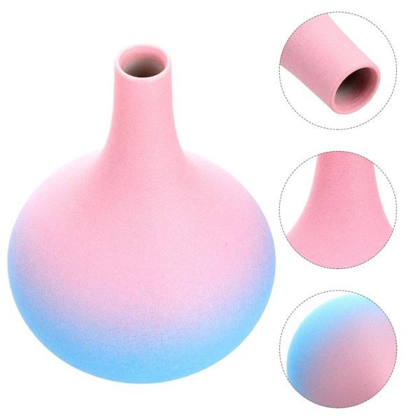 

vases 1pc assorted color jardiniere flower vase home deskdecoration ornaments