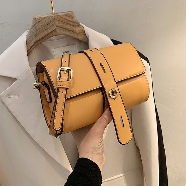 

niche design bag female new style 2021 fashion messenger bag high-quality shoulder bag square shoulder width 20cm