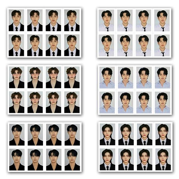 

party favor kpop group stray kids with the same clio joint id po one-inch skz passport fan gift collection