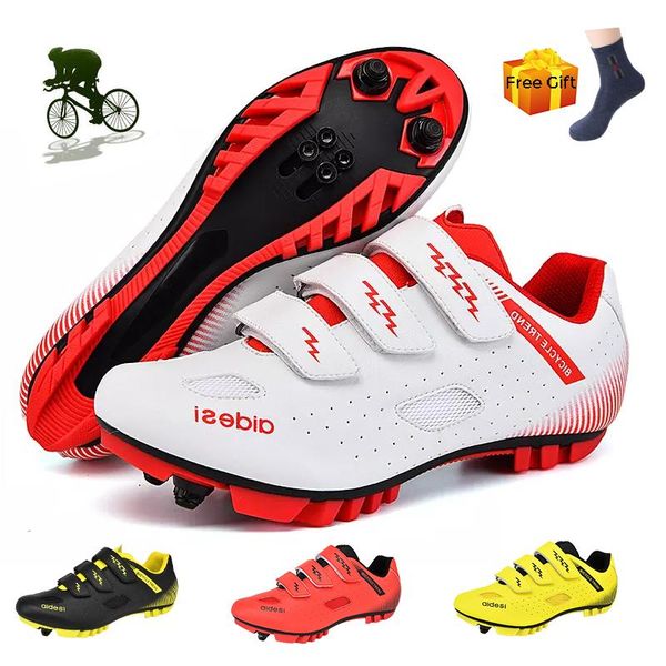 

mtb cycling shoes men mountain bike sneakers outdoor sport sapatilha ciclismo hombre self-locking non-slip racing bicycle footwear, Black