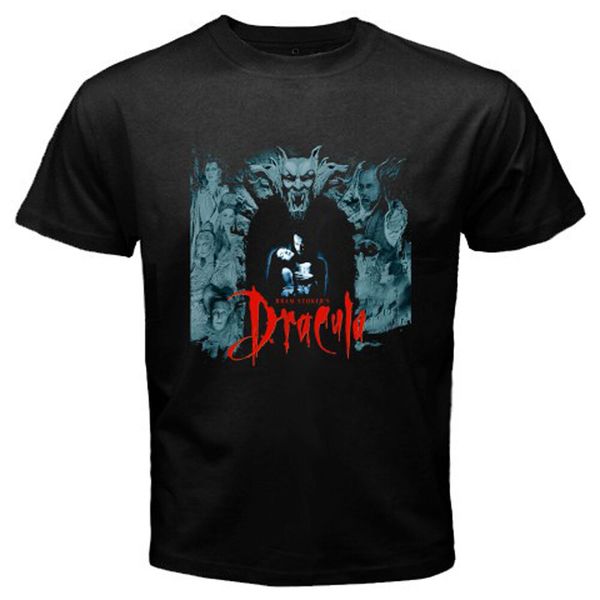 

new bram stoker's dracula 90's horror movie men's black t-shirt size s to 3xl, White;black