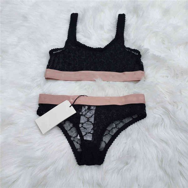 

Women's Swimwear Colors Sexy 3 Women Bra Sets Classic Jacquard Lace Lady Lingeries Birthday Gift for Girls Trendy Underwear 3AOL, White;black