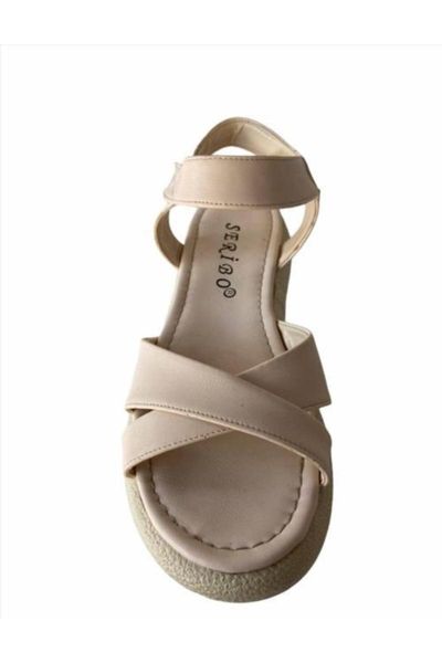 

women's banded sandals, Black