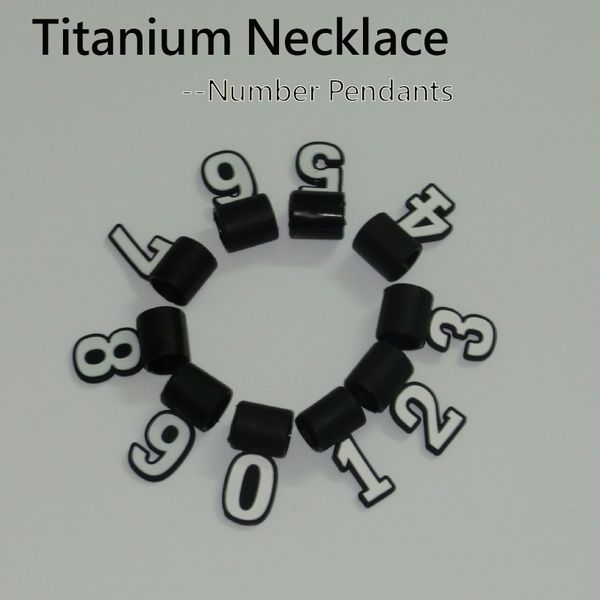 

number pendant for baseball/softball necklace charms, Bronze;silver
