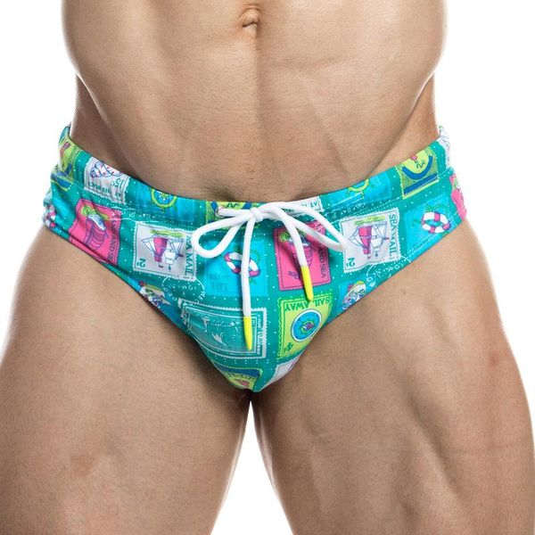 

two-piece suits man swimming briefs low waist swimwear drop with push-up pad shorts trunks boxers summer men's swim beachwear