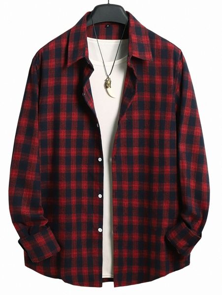 

men plaid shirt without tee u0ju#, White;black
