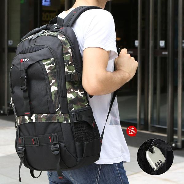 

backpack men large capacity mountaineering bag outdoor sports leisure travel camouflage luggage tactical