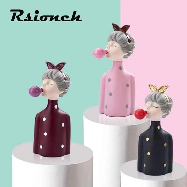 

mini speakers rsionch subwoofer deskbluetooth speaker-girl blowing bubbles portable wireless loudspeaker cute bar christmas gift