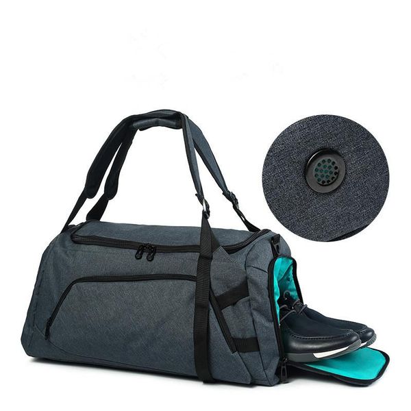 

duffel bags style men's travel bag hand large-volume korean-style backpack short trip sports training luggage customizable