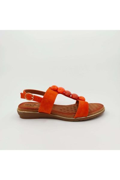 

sandals women's orange 120/4, Black